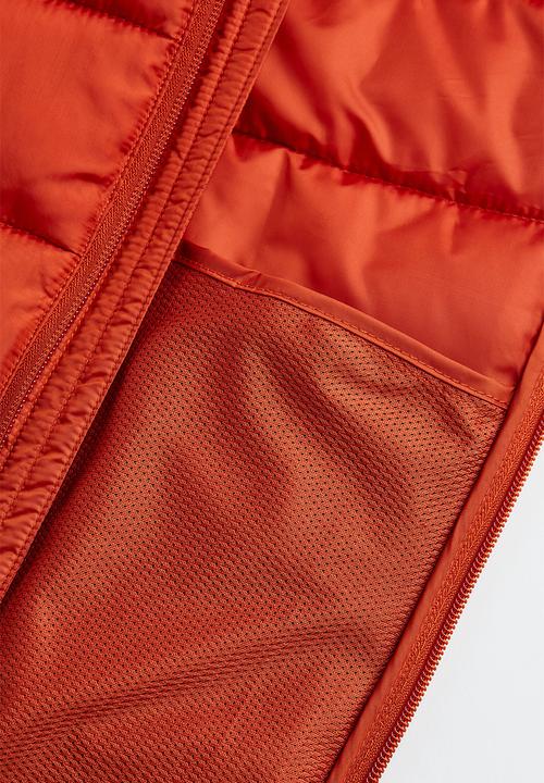 H&M - Padded lightweight gilet - rust orange 