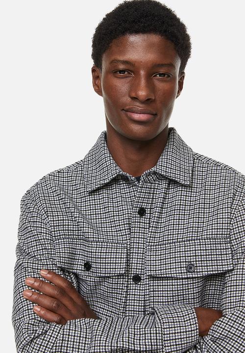 H&M - Twill overshirt - grey