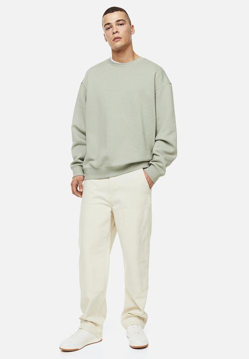 H&M - Relaxed fit sweatshirt - green