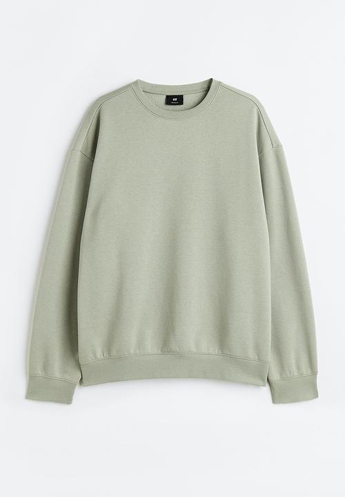H&M - Relaxed fit sweatshirt - green