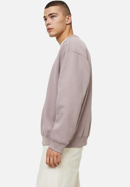 H&M - Relaxed fit sweatshirt - purple