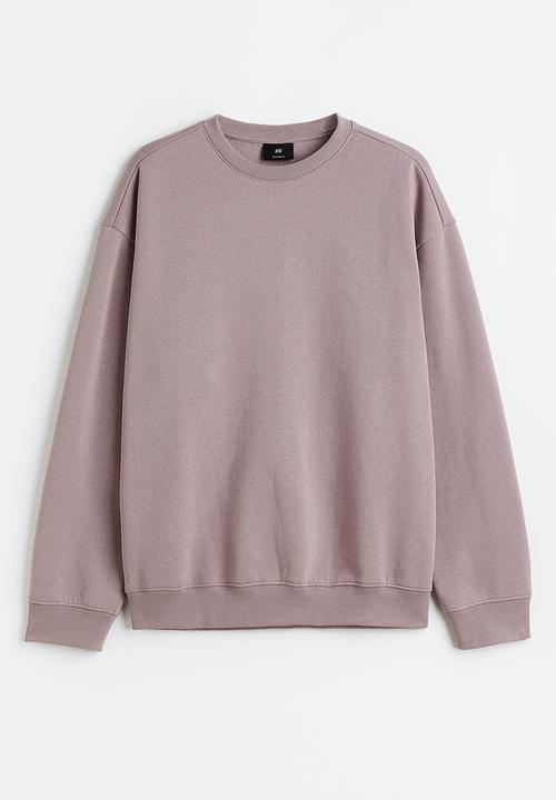 H&M - Relaxed fit sweatshirt - purple