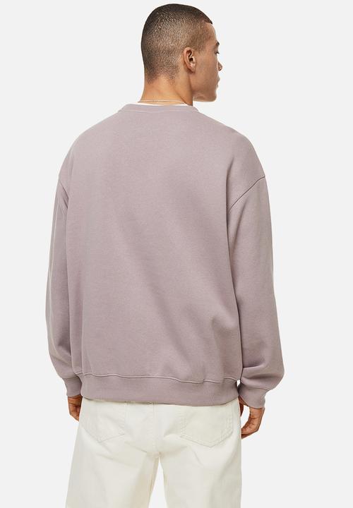 H&M - Relaxed fit sweatshirt - purple