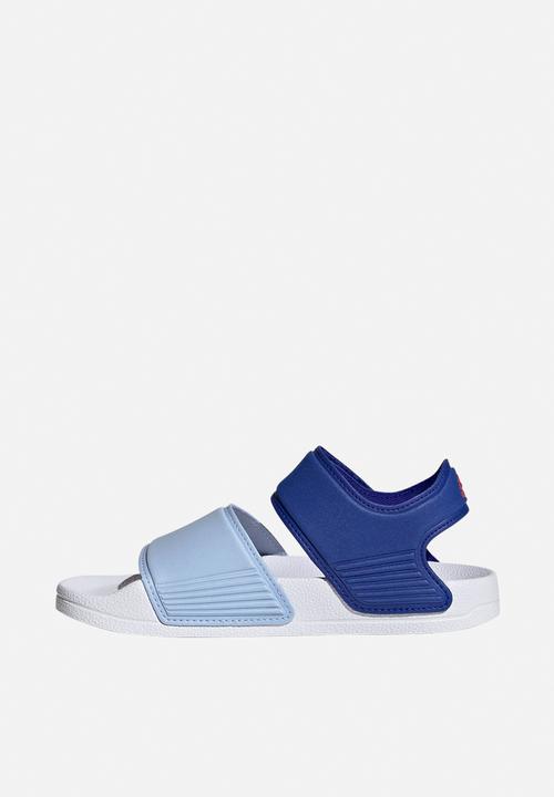 adidas Performance - Adilette sandal k - lucid blue/blue dawn/bright red