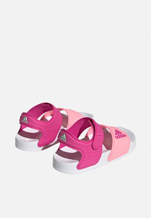 adidas Performance - Adilette sandal k - lucid fuchsia/beam pink/pulse mint