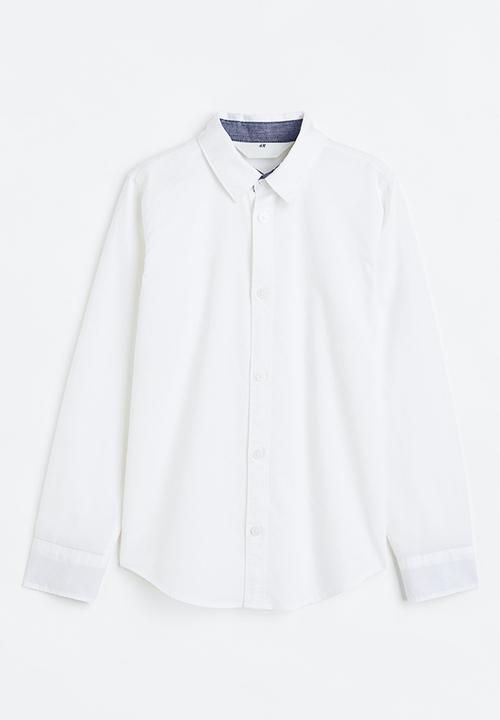H&M - Cotton shirt - white