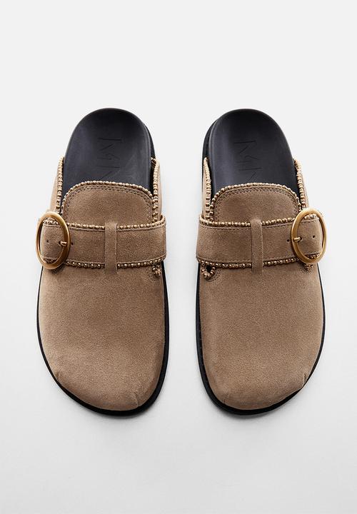 MANGO - Tonia mule - medium brown