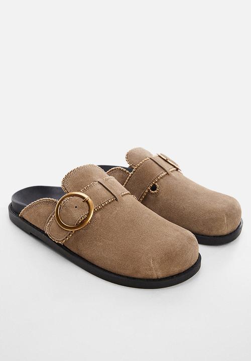 MANGO - Tonia mule - medium brown