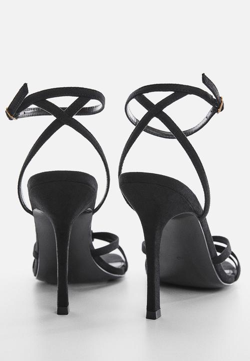 MANGO - Zas barely there stiletto - black