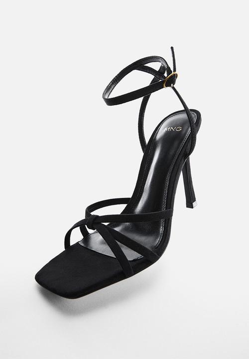 MANGO - Zas barely there stiletto - black