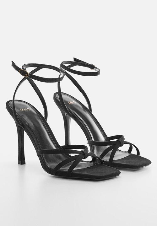 MANGO - Zas barely there stiletto - black