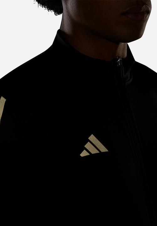 adidas Performance - Tiro tr jkt ref - black/reflective gold