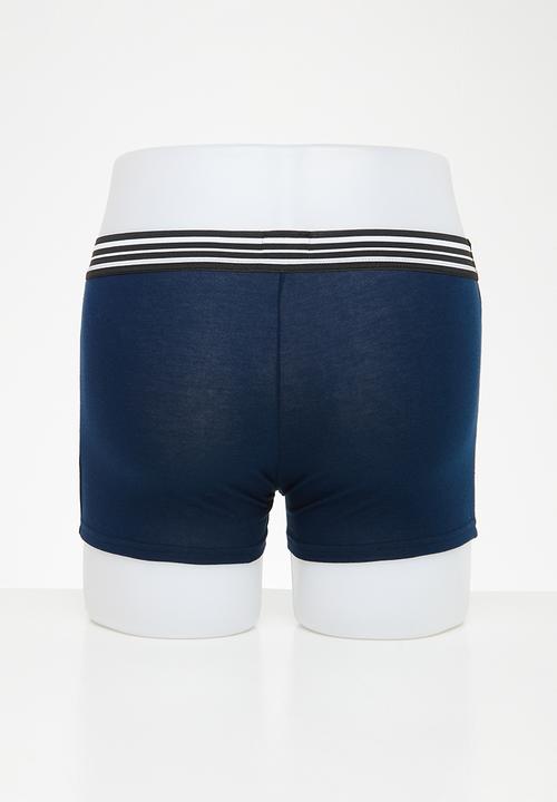 Jockey - 2 Pack one up stretch trunk - midnight navy/atlantic-blue