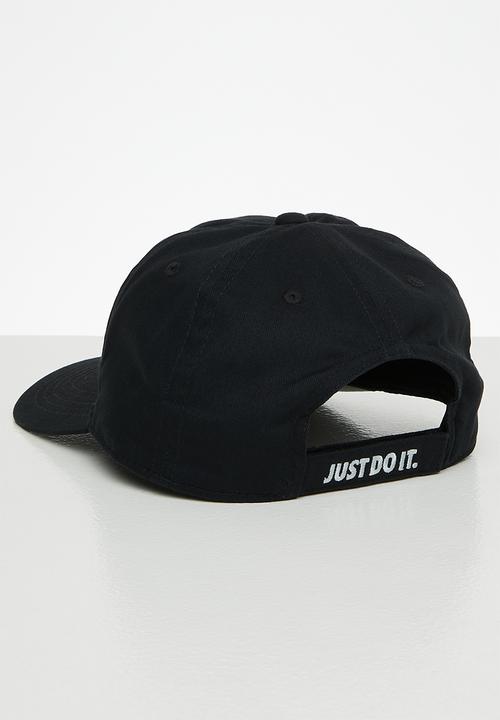 Nike - Nan hbr patch curve brim cap - black