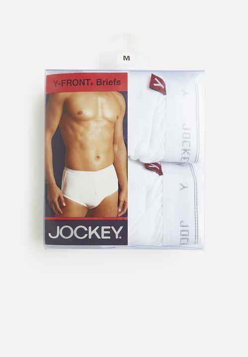 Jockey - 2 Pack eyelet y-front® - classic white