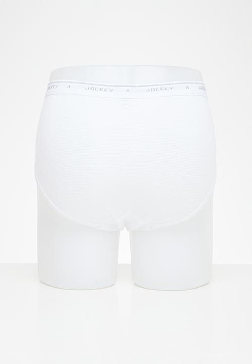 Jockey - 2 Pack eyelet y-front® - classic white