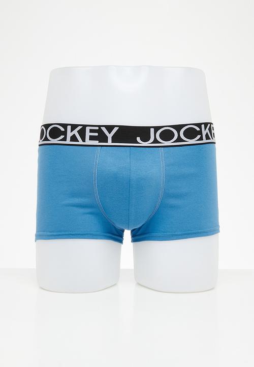 Jockey - 2 Pack exclusive pouch trunk - blue & black