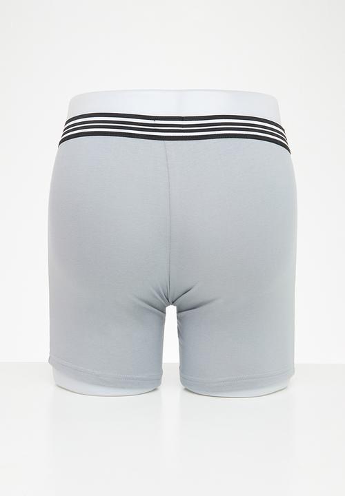 Jockey - 2 Pack long leg one up stretch pouch trunk - blue & black