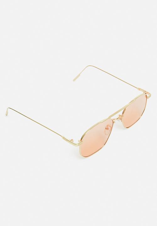 Superbalist - Connor retro sunglasses - yellow