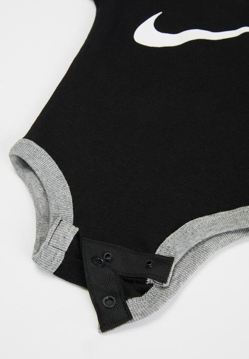 Nike - Nhn nike swoosh 3pc boxed set - dk grey heather & black