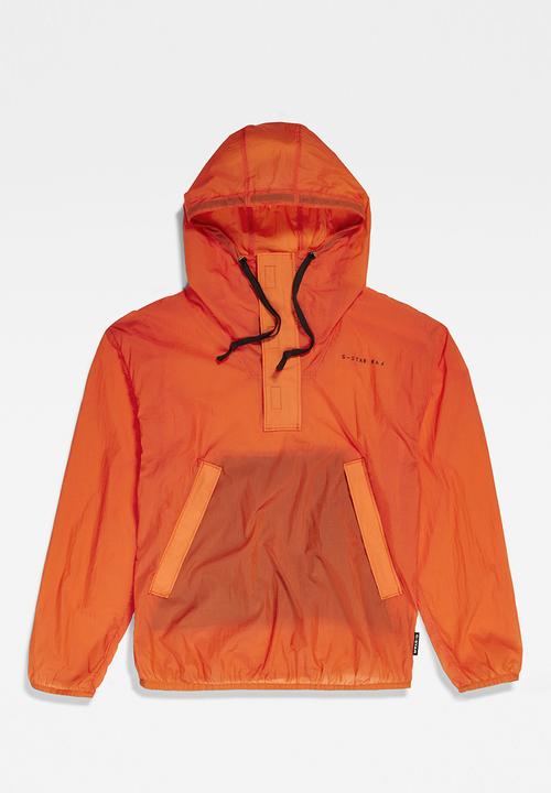 G-STAR - Windbreaker shell jkt feather ripstop wr - acid orange