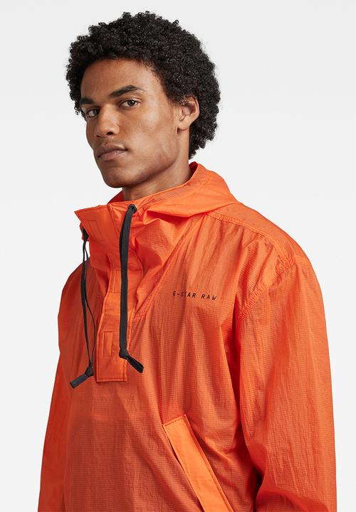 G-STAR - Windbreaker shell jkt feather ripstop wr - acid orange