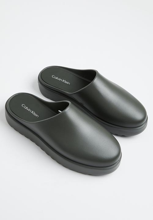 Calvin Klein - Mule slipper - dark olive