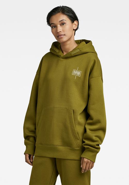 G-STAR - Unisex core loose hdd sw pacior sweat r - avocado