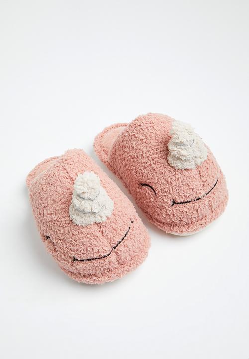 Pop Candy - Girls unicorn slipper - pink