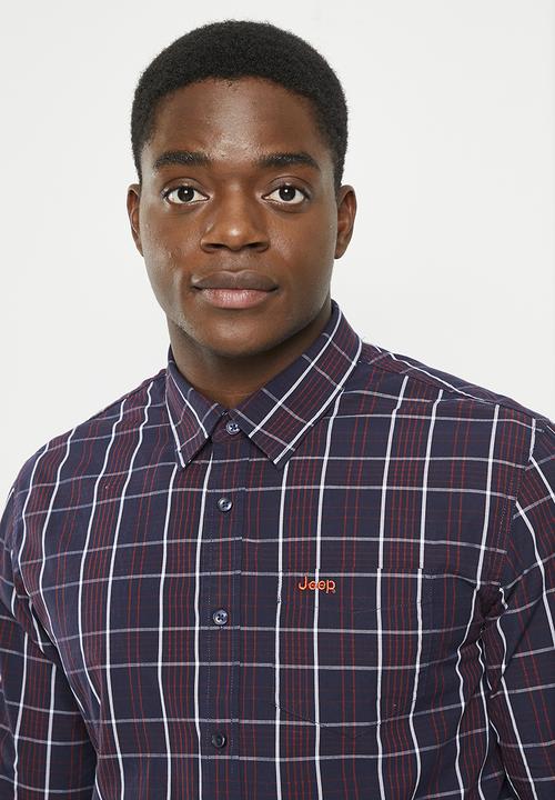 JEEP - Long sleeve yarn dyed check - multi