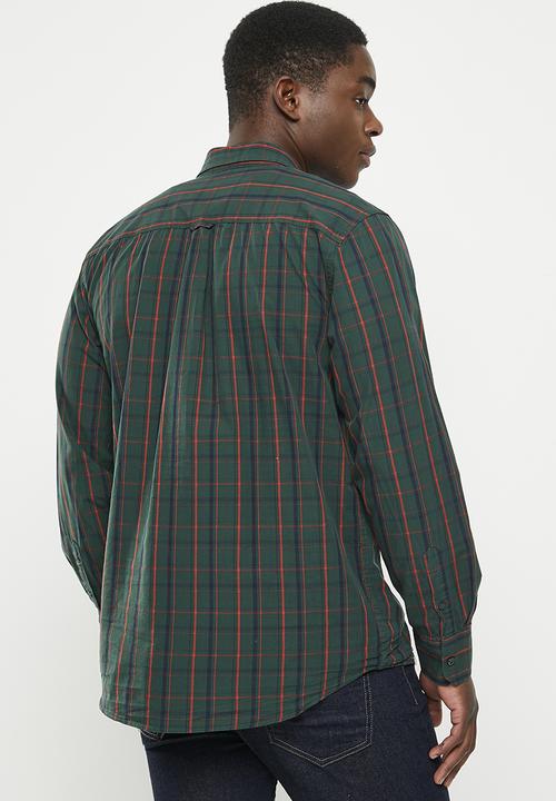 JEEP - Long sleeve yarn dyed check - multi