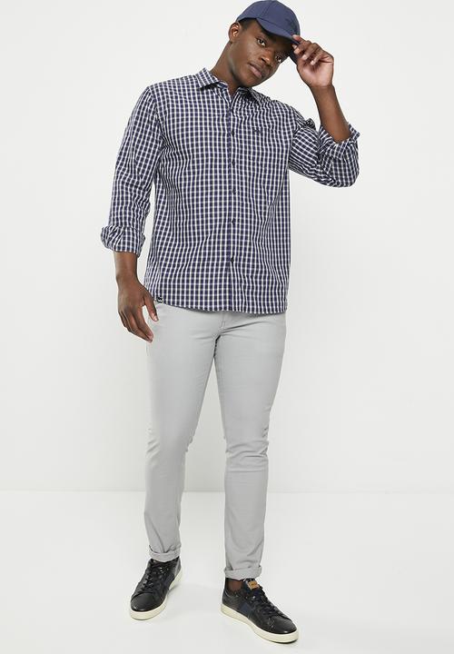JEEP - Long sleeve yarn dyed check - multi