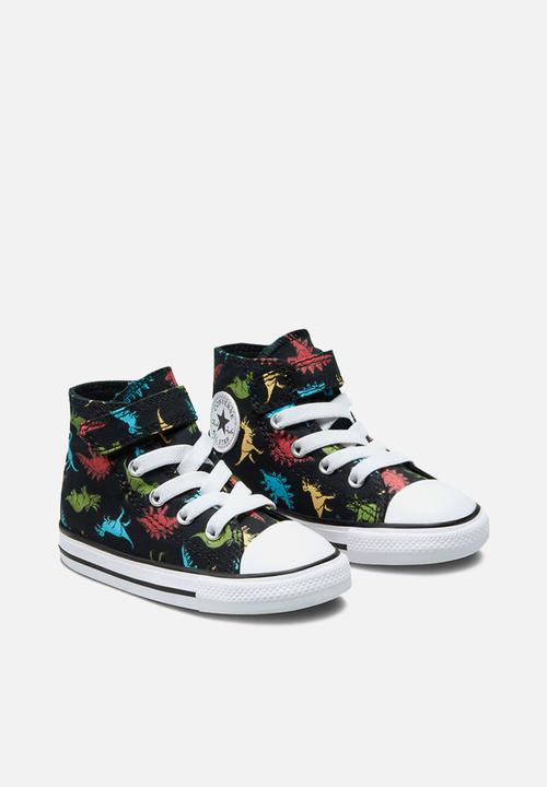 Converse - Ctas 1v dinosaurs hi i - black/soft red