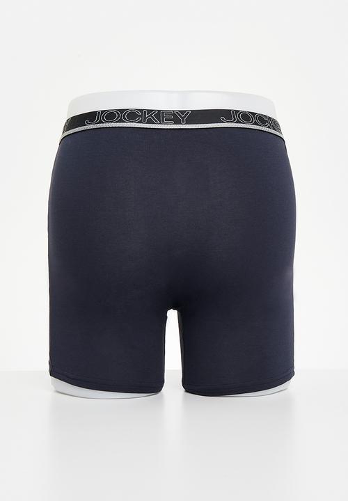 Jockey - Elevate Long Leg Trunk - Navy
