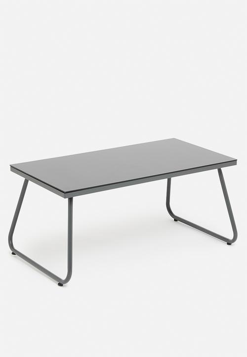 H&S - Simo outdoor furniture set - black