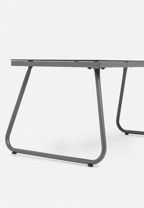 H&S - Simo outdoor furniture set - black
