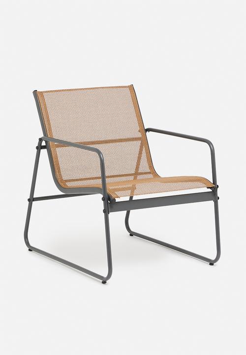 H&S - Simo outdoor furniture set - black