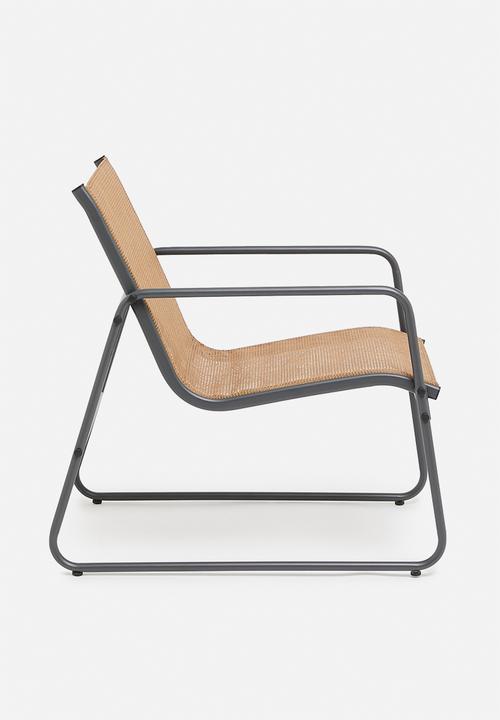 H&S - Simo outdoor furniture set - black