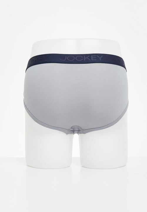 Jockey - Classic cotton stretch Brief - Weather Vane