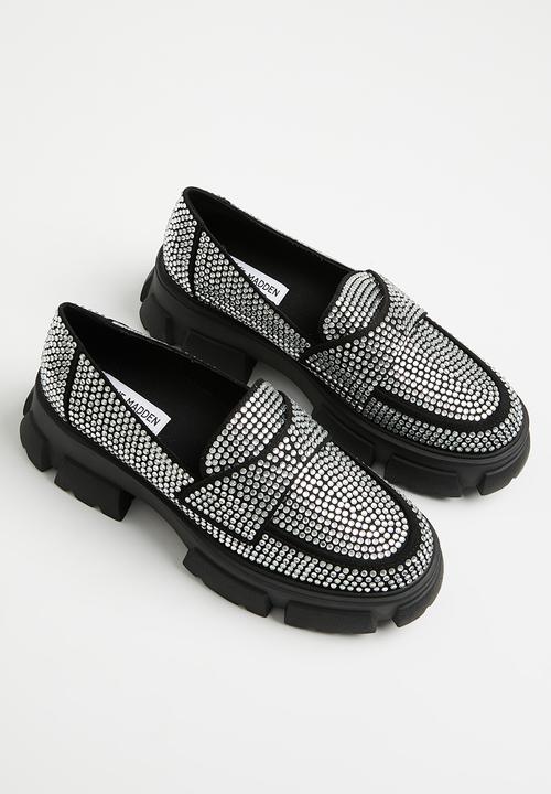 Steve Madden - Trifecta-r loafer - rhinestone
