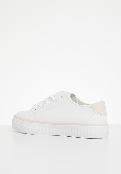 Tom Tom - Low cut sneaker - white
