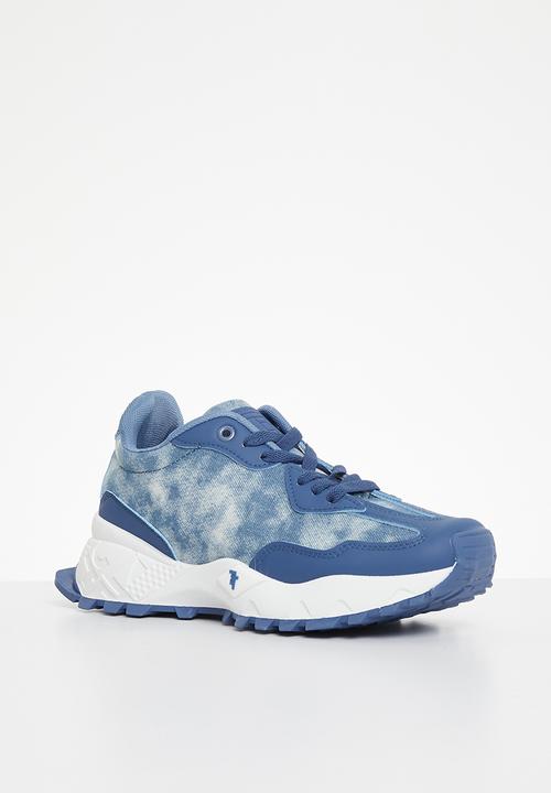 Tom Tom - Low cut sneaker - blue washed denim