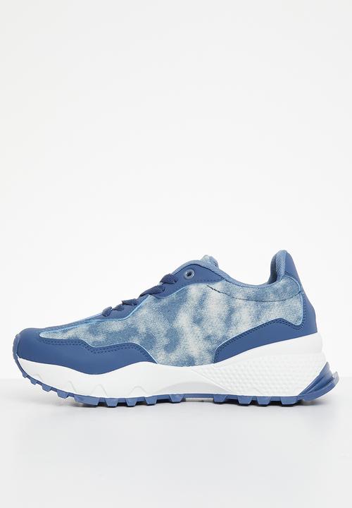 Tom Tom - Low cut sneaker - blue washed denim