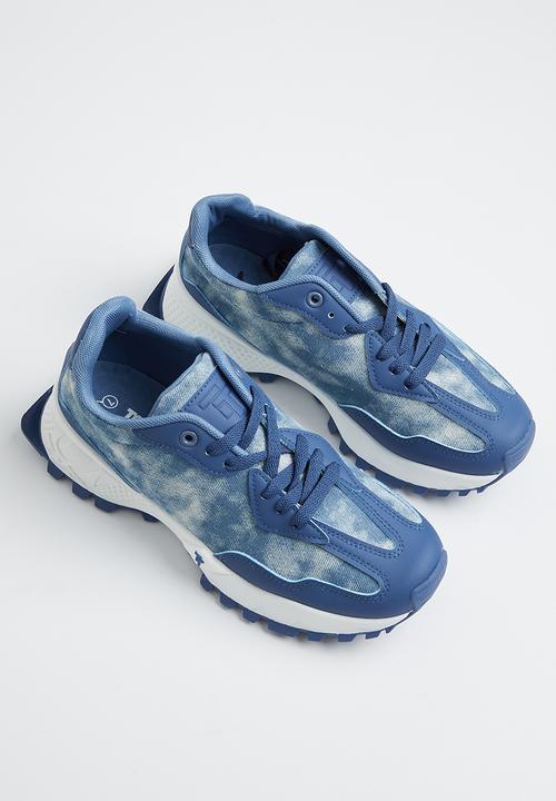 Tom Tom - Low cut sneaker - blue washed denim