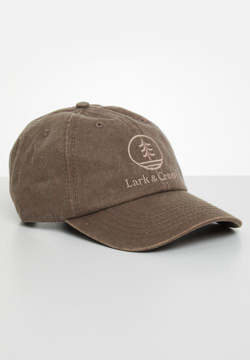 Lark & Crosse - Oliver peak cap - khaki