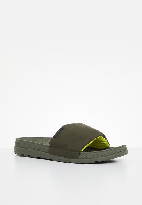 Palladium - Solea slide pad - olive night