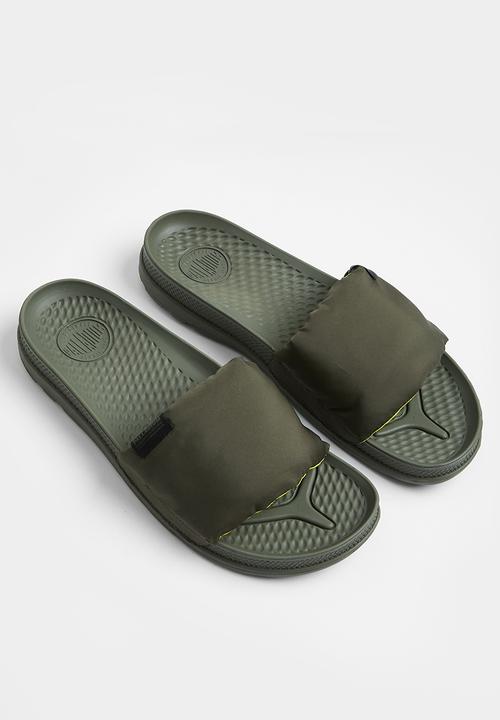 Palladium - Solea slide pad - olive night