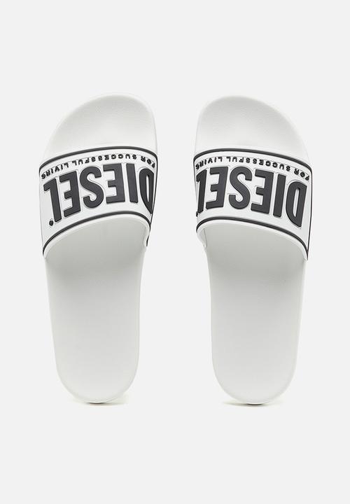 Diesel  - MAYEMI SA-MAYEMI CC SANDALS - WHITE/BLACK