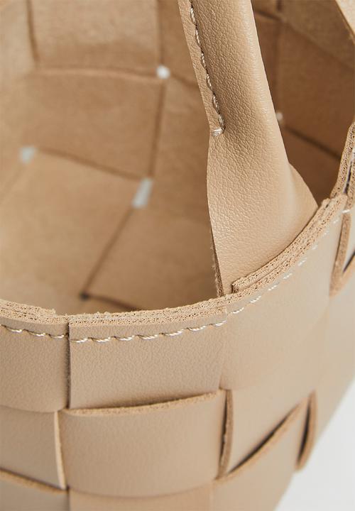 Pop Candy - Girls crossbody bucket bag - beige