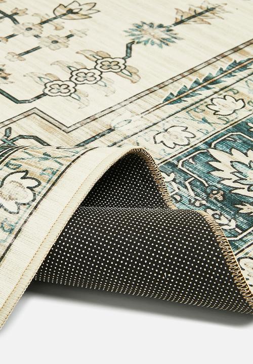 Fotakis - Option rug - antique sandy & dark blue